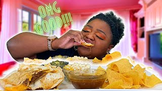 MOUTHWATERING BIRRIA QUESADILLA MUKBANG!!!! | HASHTAG THE CANNONS | EATING SHOW!!!