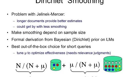 LM.10 Dirichlet smoothing