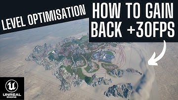 UE4 Prototype | Level Design | Performance Scaling Culling And LODs | 4K