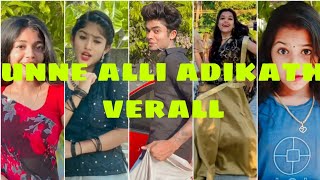 viral Instagram reels unne alli adikath verall collage video