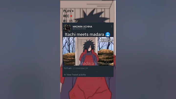 if Itachi meets madara 🥶#anime#edit#naruto#itachi#madara#animation