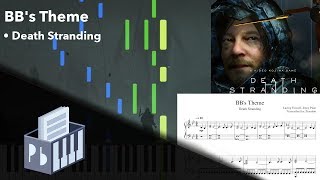 BB's Theme - Death Stranding OST (Piano Tutorial) chords