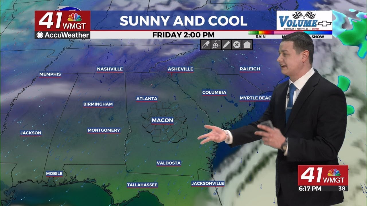 Sunny and cool end to the week - YouTube