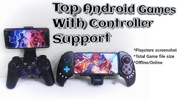 Top android Games with Gamepad Support || Controller supported Games || Best Android Games Joysticks