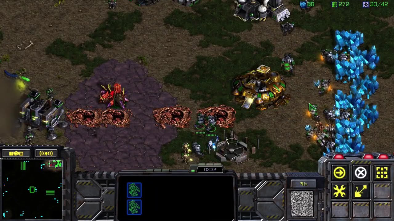 스타크래프 유즈맵 - 훈수 두는 컴까기 V1.6