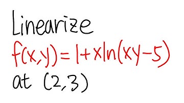Calculus 3: How to linearize a multivariable function