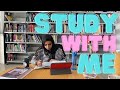 Study with me no music  5 hours pomodoro with 10 second countdown timer background noise