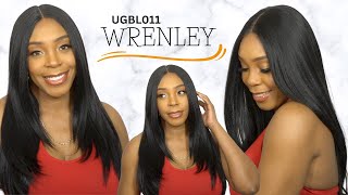 Laude & Co Human Hair Blend HD Lace Front Wig - UGBL011 WRENLEY --/WIGTYPES.COM