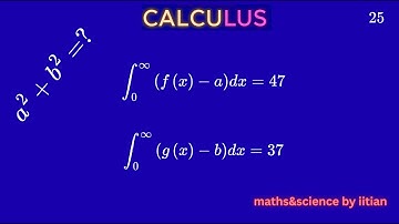 “Why a² + b² Is NOT 84? — The Improper Integral Trap in JEE Advanced”