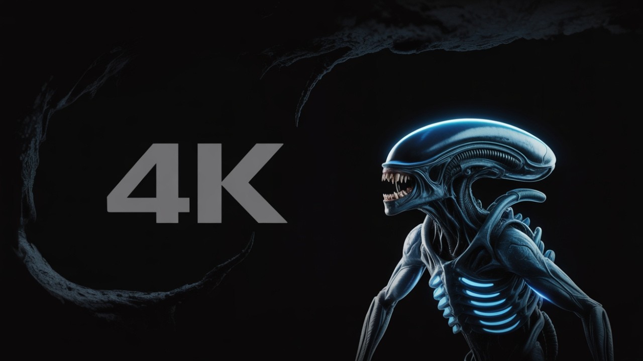 Alien Monster Live Wallpaper | Terror in the Shadows Unleashed 👽🕷️
