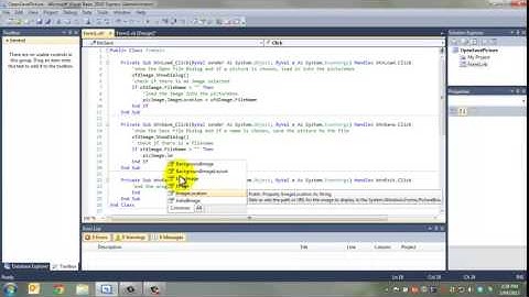 Visual Basic 2010  Open and Save File Dialogs   YouTube
