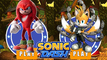 Movie Knuckles 🆚 Tails Nine | vs All Bosses Zazz Eggman - All Character Unlocked