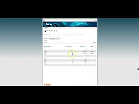 Reducing email storage space in Cpanel