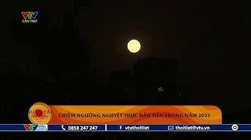 Chiêm ngưỡng nguyệt thực đầu tiên trong năm 2023 | VTVWDB