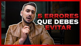 5 Errores Que MATAN TU OPORTUNIDAD Con Las Mujeres   5 Cosas Que NO DEBES HACER