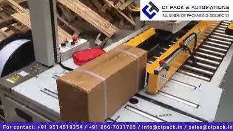 AUTOMATIC STRAPPING TAPPING COMBINATION
