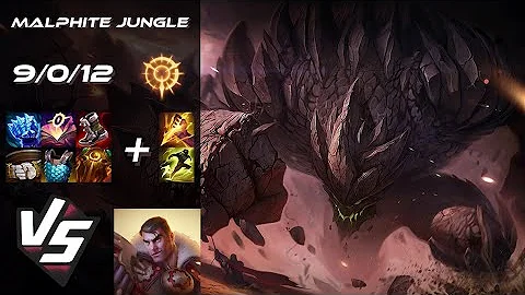 JUNGLE Malphite vs Jayce - NA Challenger Patch 25.23