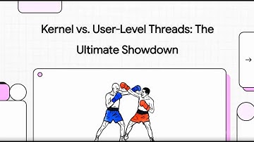 08. Kernel vs. User-Level Threads Explained | Operating System Concepts