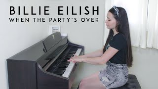 Billie Eilish - when the party's over (Piano Cover) by Yuval Salomon chords