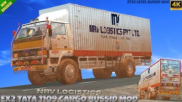 EX2 Tata 1109 NRV Logistics Container Truck Mod Download Bus Simulator Indonesia