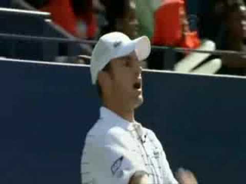 Djokovic vs Roddick US Open Kid's Day 2008