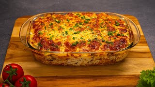 The finest dinner recipe! A traditional potato and meat casserole recipe!