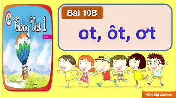 Bài 10b: ot, ôt, ơt - Tiếng Việt 1 - Cùng học để phát triển năng lực