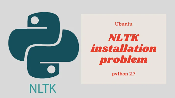 import NLTK error in Python | Python Import Error ModuleNotFoundError : No Module Named NLTK