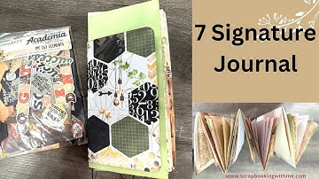 FIRST TIME MAKING ONE LIKE THIS ~ IT HOLDS 7 SIGNATURES ~ AND IT