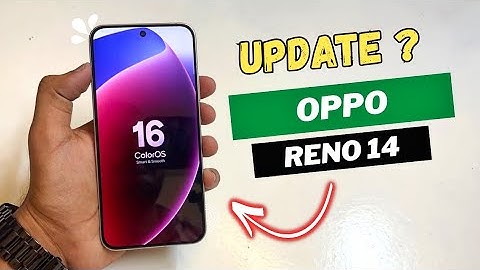 Oppo reno 14 coloros 16 update | Oppo reno 14 software update | New update | Android 16