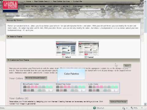 Portal Agent Web Sitet - Manage My Themes