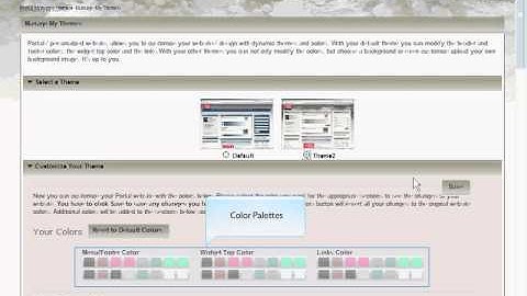 Portal Agent Web Sitet - Manage My Themes