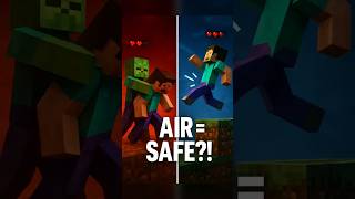Air Hit?! 😳#Minecraft #Shorts