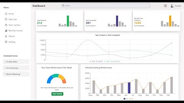 Admin Dashboard UI Design Tutorial: React Admin Panel Design For Beginners