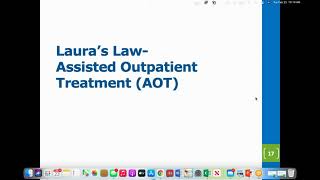 Through the Clients Lens | Assisted Outpatient Treatment (AOT)