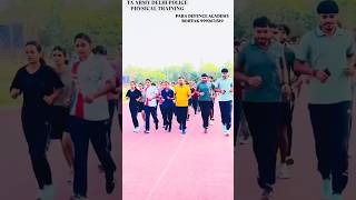 DELHI POLICE,TA ARMY PHYSICAL TRAINING// #army #armylover #taarmy  #1600mtrruning #delhipolice #run