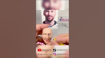 How to make Leo Messi Custom Bobbleheads#custom #bobbleheads #gift #short