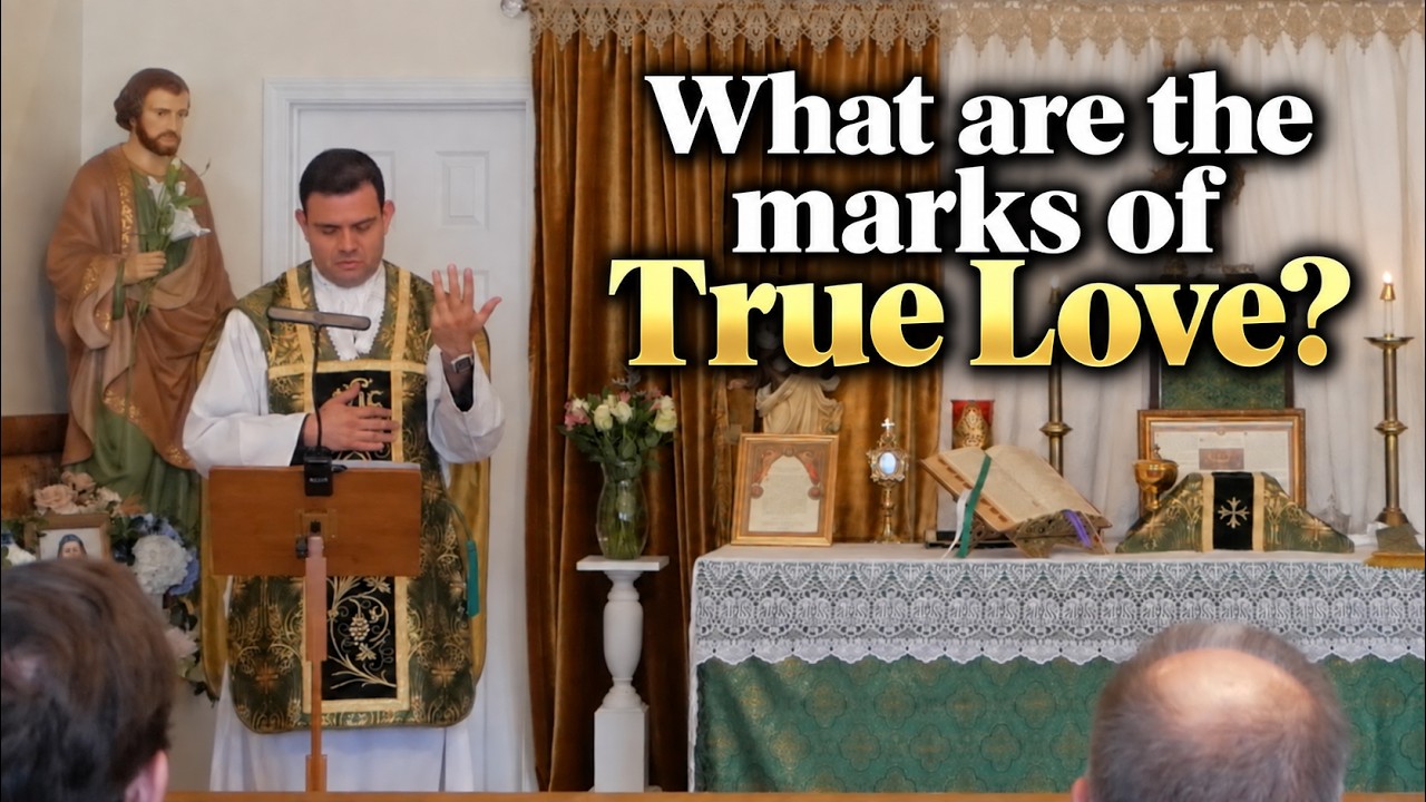 The Four Marks of True Love | Catholic Sermon by Father Zepeda