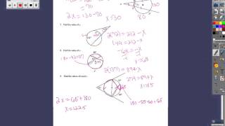Review Answers Unit 10 Circles