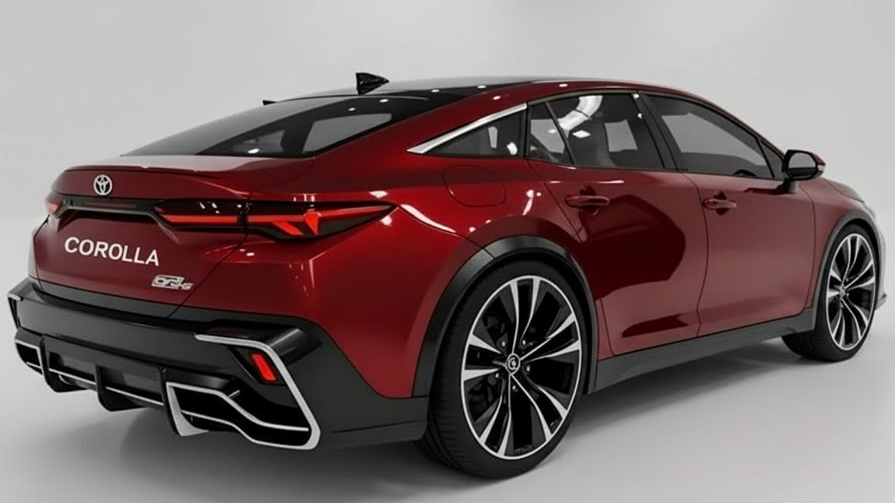 Первый взгляд на Toyota Corolla 2026: обновленный дизайн, мощность и готовность к гибридной версии!