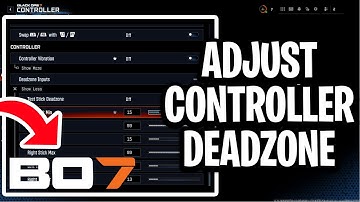 How To Adjust Controller Deadzone Settings in Black Ops 7 Beta - Fix Stick Drift