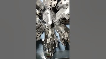 YLSK-1225 Camless Spring Forming Machine .Special wire forms .www.ylsktech.com .