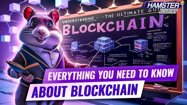 Hamster Academy: Everything you need to know about blockchain