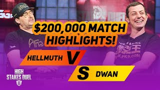 Tom Dwan vs Phil Hellmuth | High Stakes Duel $200,000 Match Highlights