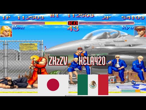 SUPER FIGHTER Ⅱ STREET FIGHTER II 128K (1993) Walkthrough, ZX Spectrum - YouTube