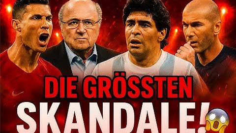 Die GRÖßTEN Skandale im Fußball - Das glaubst Du nicht!