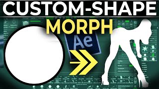 After-Effects: Morphing To ANY Shape (In 60 SECONDS!!)