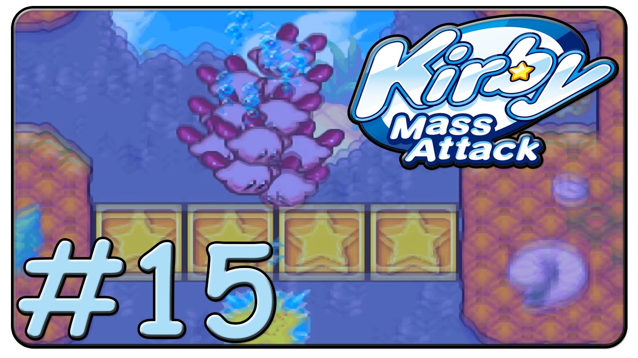 Kirby Mass Attack 100% Walkthrough Part 15 Dedede Resort Stage 6 - YouTube