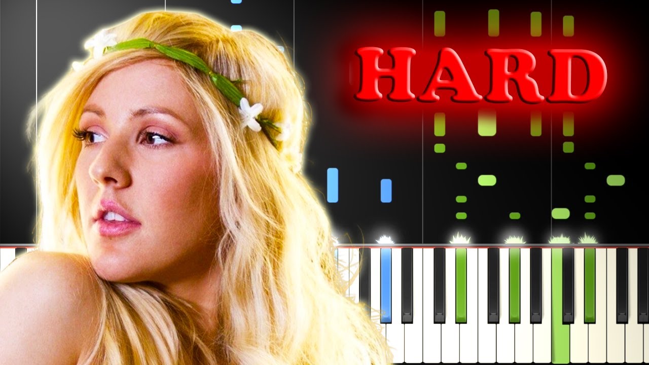 ELLIE GOULDING - BURN - Piano Tutorial