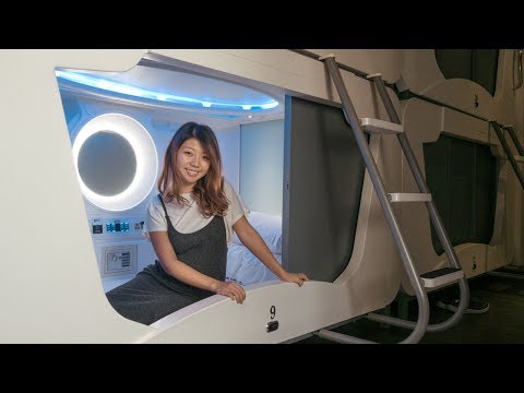 CUTEST CAPSULE HOTEL EXPERIENCE! Taiwan Travel Vlog